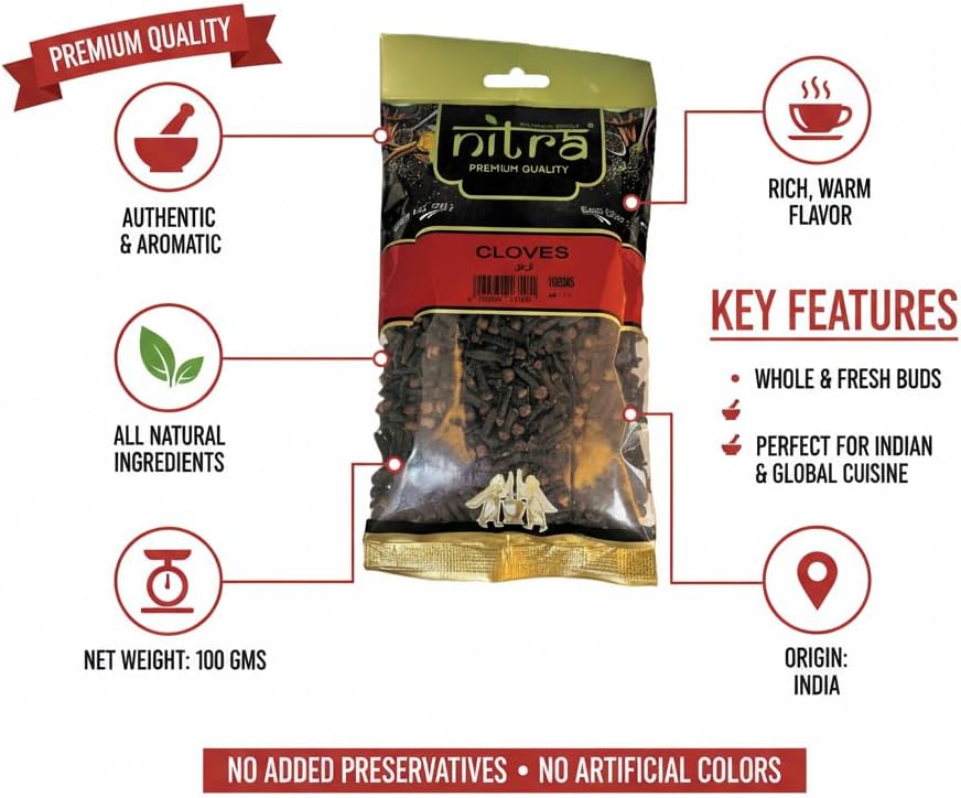 Nitra Cloves (Laung)